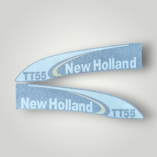Yan Yaz� Tak�m� New Holland TT55 Siyah-Beyaz