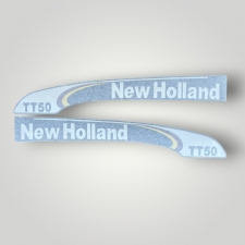 Yan Yaz� Tak�m� New Holland TT50 Siyah-Beyaz