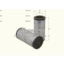 Hava Filtre John Deere  5303, 5403, 5503, 5615, 5715, 5310, 5410, 5420 Serisi DI� B�y�k