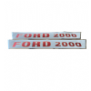 Yan Yaz� Tak�m� Ford 2000