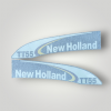 Yan Yaz� Tak�m� New Holland TT55 Siyah-Beyaz