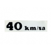 Etiket 40KM/Saat A-50/54C Serisi