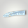 Yan Yaz� New Holland TT50 SOL Siyah-Beyaz