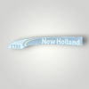 Yan Yaz� New Holland TT50 SOL Siyah-Beyaz